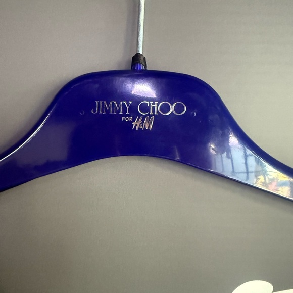 ✨ JIMMY CHOO for H&M Black Beaded Plunge Dress — NWT ✨ - Picture 7 of 8